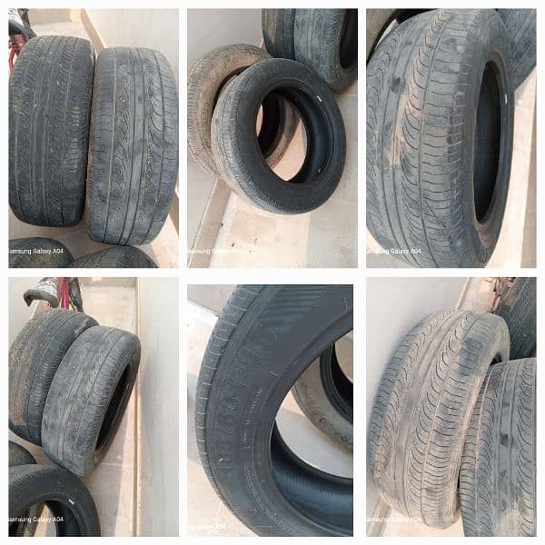 2 Tyres 185/60/15 & 2 tyres 195/65/15 for sale 0