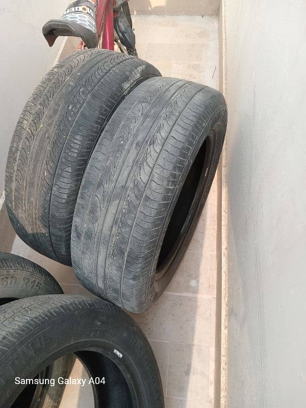 2 Tyres 185/60/15 & 2 tyres 195/65/15 for sale 4