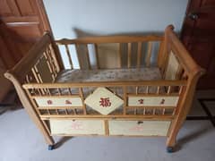 Baby Cot Large With Small Cot