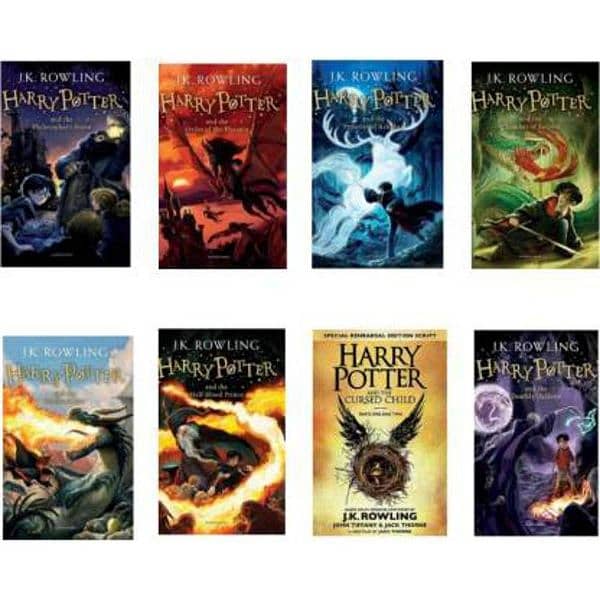 Harry Potter Set of 8 Books 0