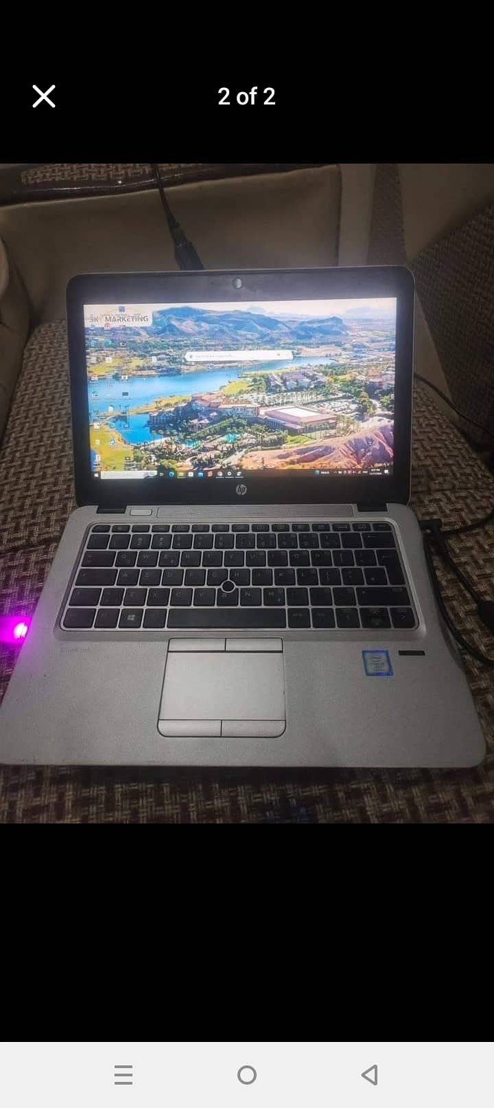 Hp elitebook laptop G4 cori5 7th generation 256gb ssd 500gb  8gb ram 3