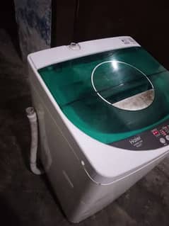 haier fully auto washing machine