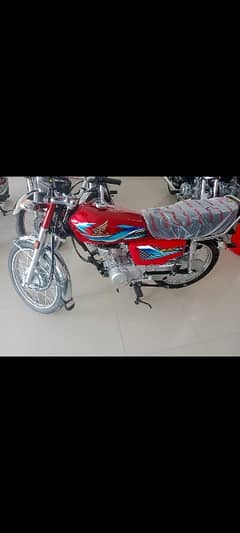 Honda 125 red Colour