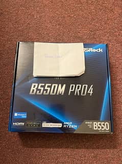 ASRock B550m PRO4 motherboard NEW