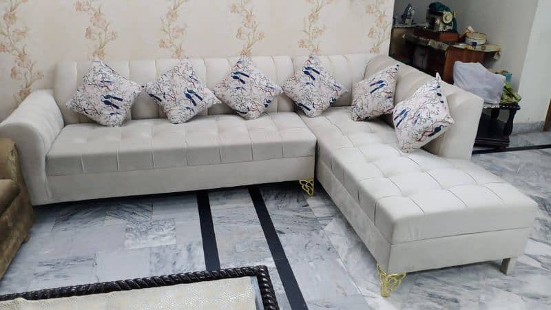 L shape sofa 6 seater 0