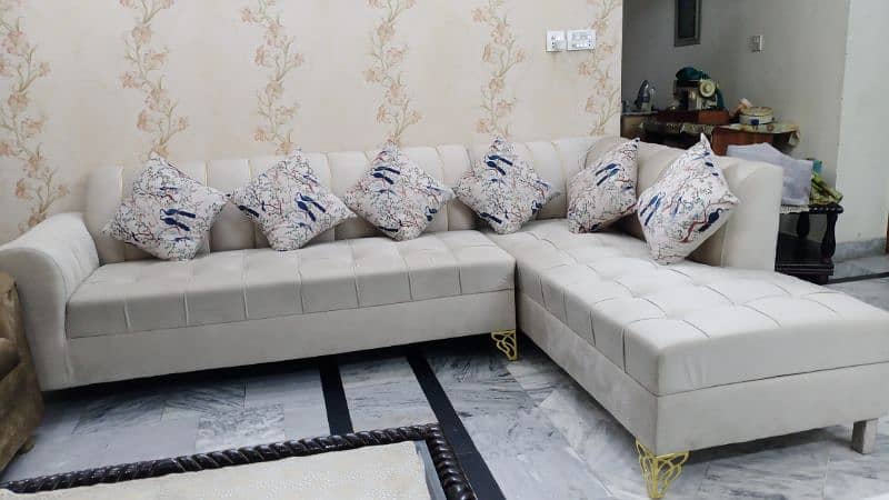 L shape sofa 6 seater 1