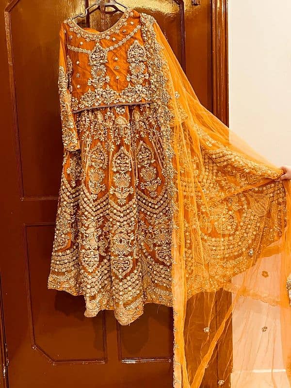 Mehndi Bridal Lehnga 1