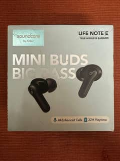 SOUNCORE LIFE NOTE E TRUE WIRELESS EARBUDS BY ANKER