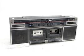 antique cassette player