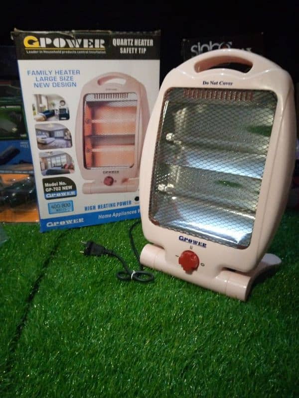 800W Space Heater Small Electric Ceramic Heater 4