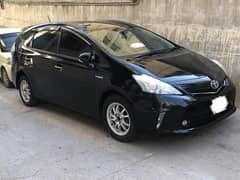 Toyota Prius Alpha 2014 model 2017 registered