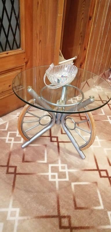 centre table with 2 side tables 2