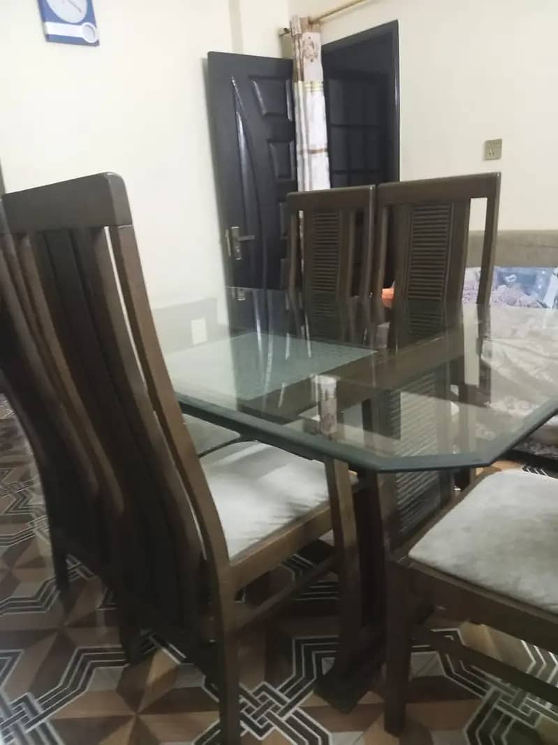 Premium Extra-Large Dining Table with 6 Elegant Chairs 16