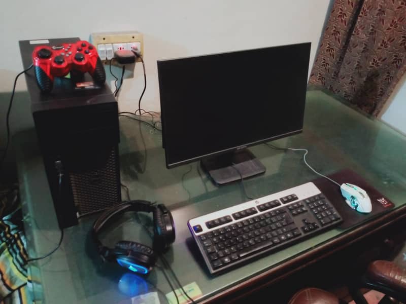 Gaming PC | Core i5 6th Gen | 10 GB Graphics | 24 Inch Monitor 75 Hz 5