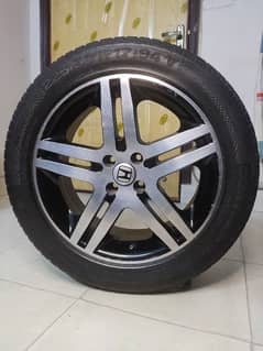 17 inch 4 Nut Alloy Rims and Tyres