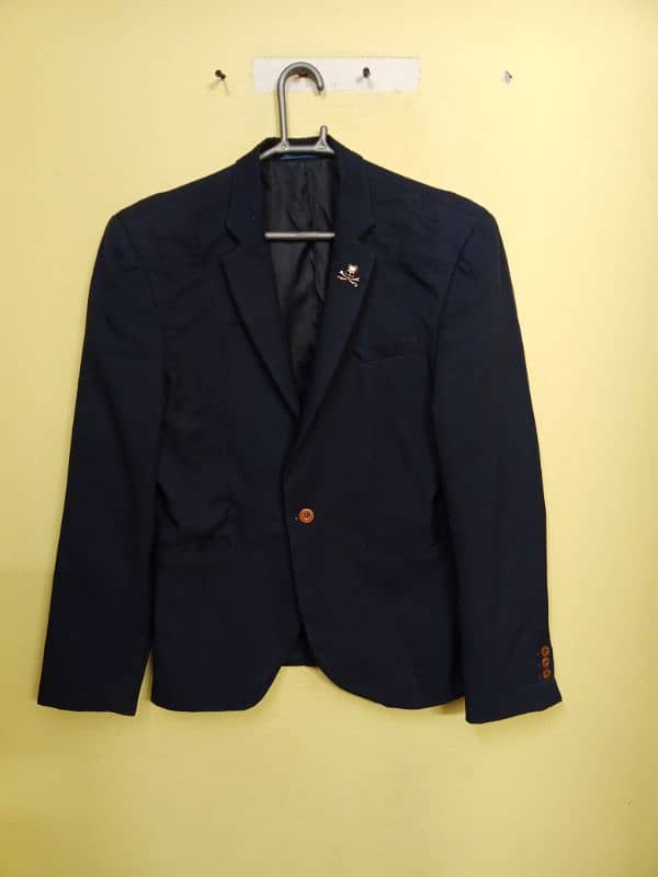 Navy blue coat 1