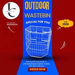 Outdoor Wastebin, UseMe, Dustbin