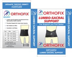 Lambo sacrul and abdominal support boxes