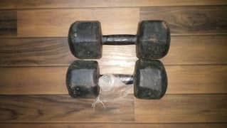 Iron dumbbell