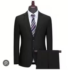 Black Nero lining 2 piece suit