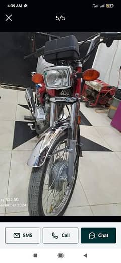 honda cg125 2024 9th month registration