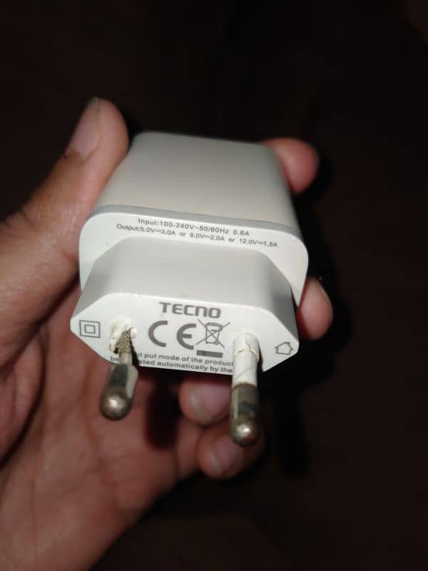 Charger Tecno ( 12Watt Original ) 1