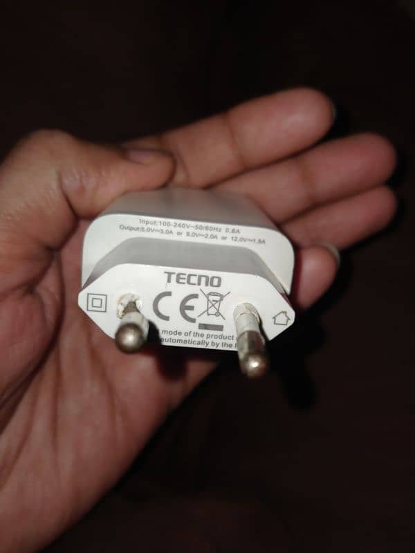 Charger Tecno ( 12Watt Original ) 7