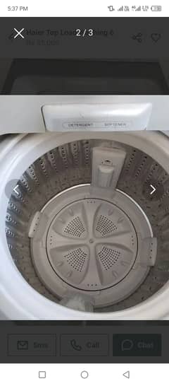 Haier fully auto washing machine