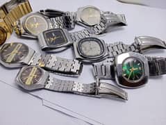 vintage Seiko 5 Citizen Automatic Japan wrist Watches for men