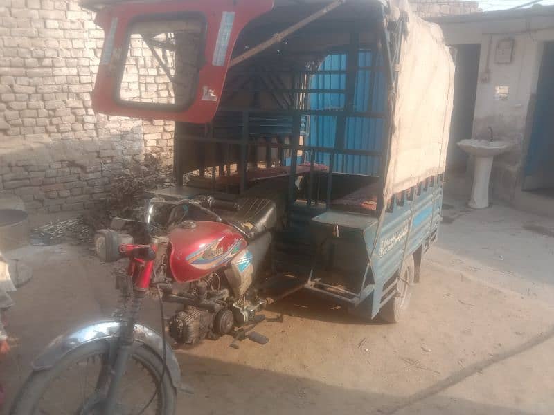 motor caycal  loader rickshaw 1