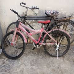 Cycle sale pink wali Only Rps 14000