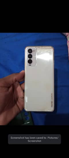 Tecno camon 8/128 with box only rat finl hai