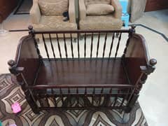 baby cot wooden