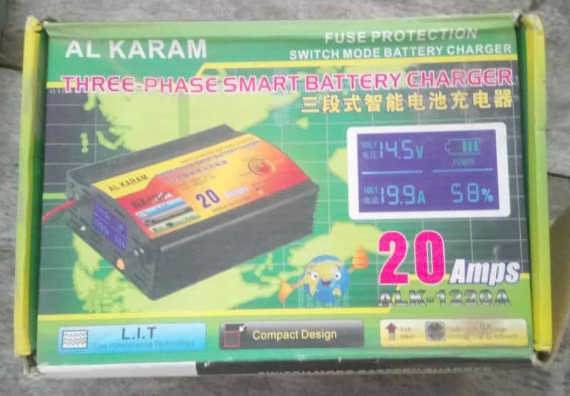 Smart Battery Charger 20amp 0