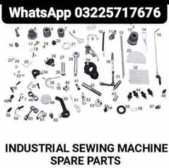 Industrial Sewing Machine Spare Part's Wholesale Rate