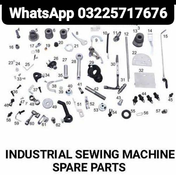 Industrial Sewing Machine Spare Part's Wholesale Rate 0