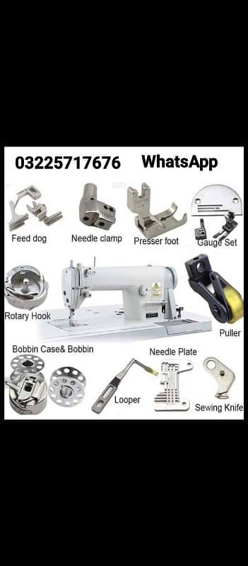 Industrial Sewing Machine Spare Part's Wholesale Rate 3