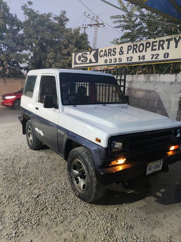 Daihatsu Rocky Jeep 1990 Without copy 0