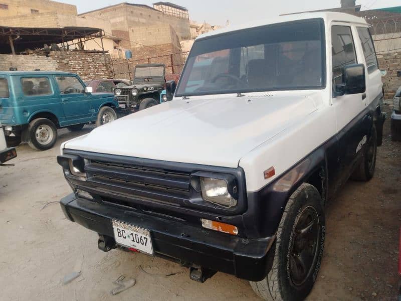 Daihatsu Rocky Jeep 1990 Without copy 2