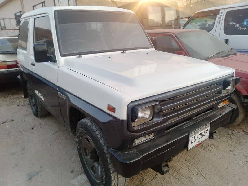 Daihatsu Rocky Jeep 1990 Without copy 16