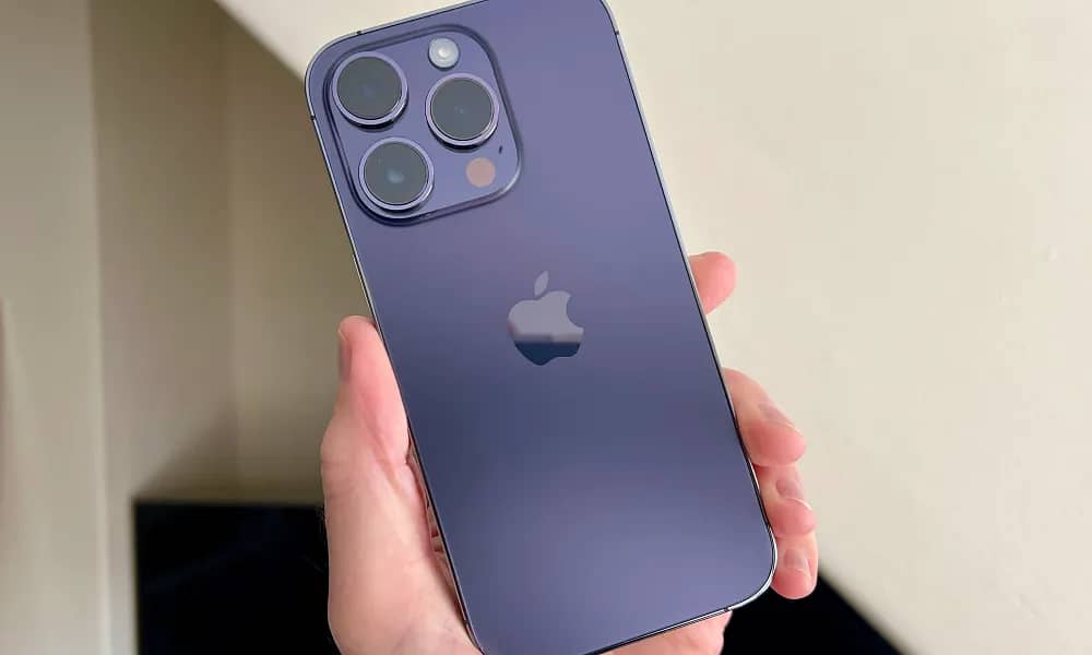 Iphone 14 Pro 256 GB Deep Purple Color Open Box 5