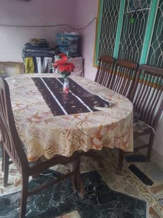 Dining table + chair