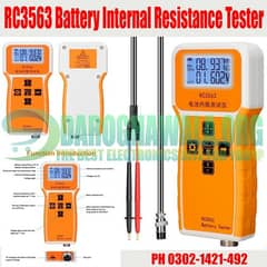 RC3563 IR Battery Tester Internal Resistance Tester RC 3563 IR Meter