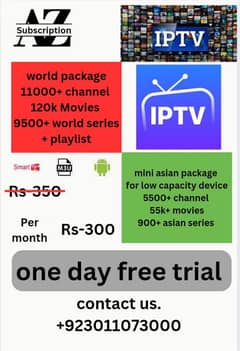 az subscription iptv