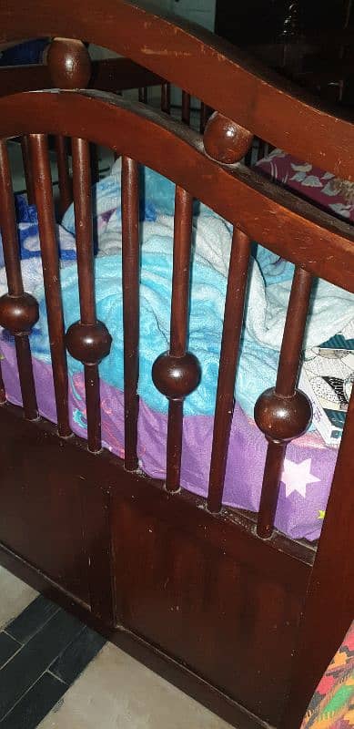 Solid Wood Baby Bed 0