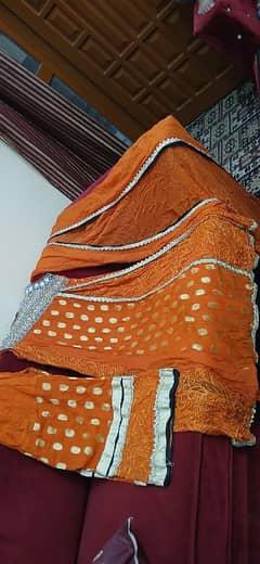 orange maxi frok