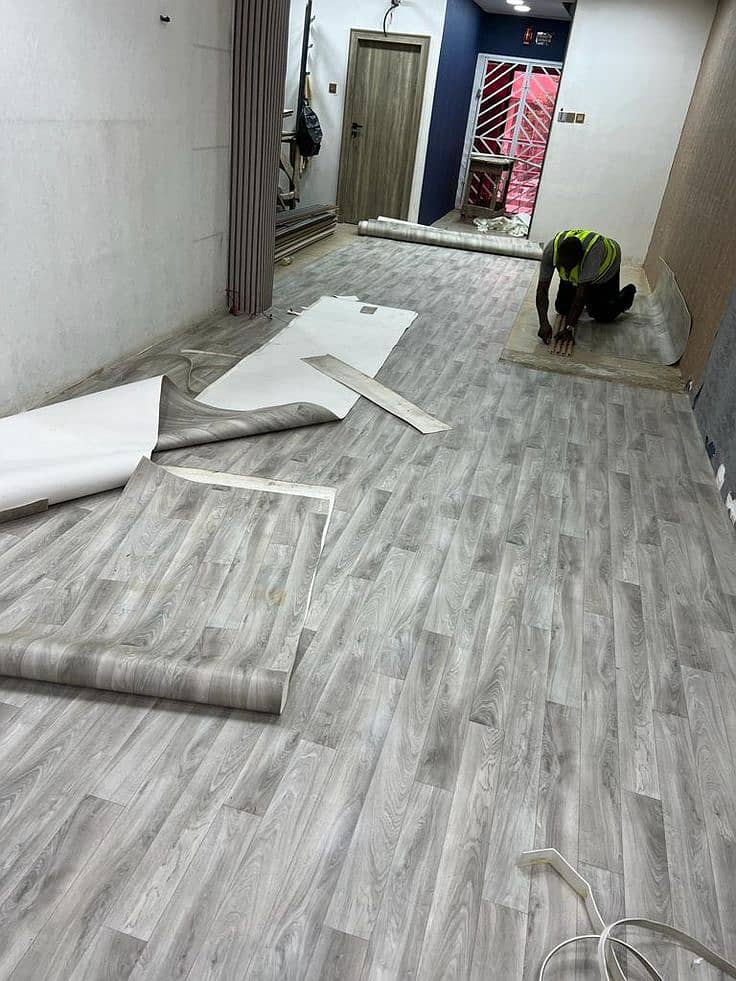 vinyl tiles / wooden floor / Vinyl sheet / wooden flooring / interior 18