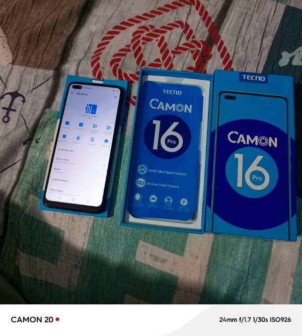 Tecno camon 16 4