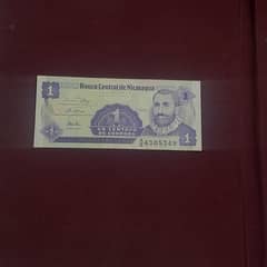 1 Centavos Nicaragua 1991 banknote