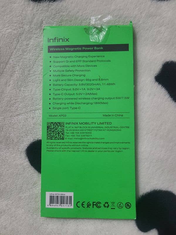 infinix Magesafe power bank 1